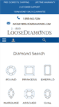 Mobile Screenshot of 1800loosediamonds.com
